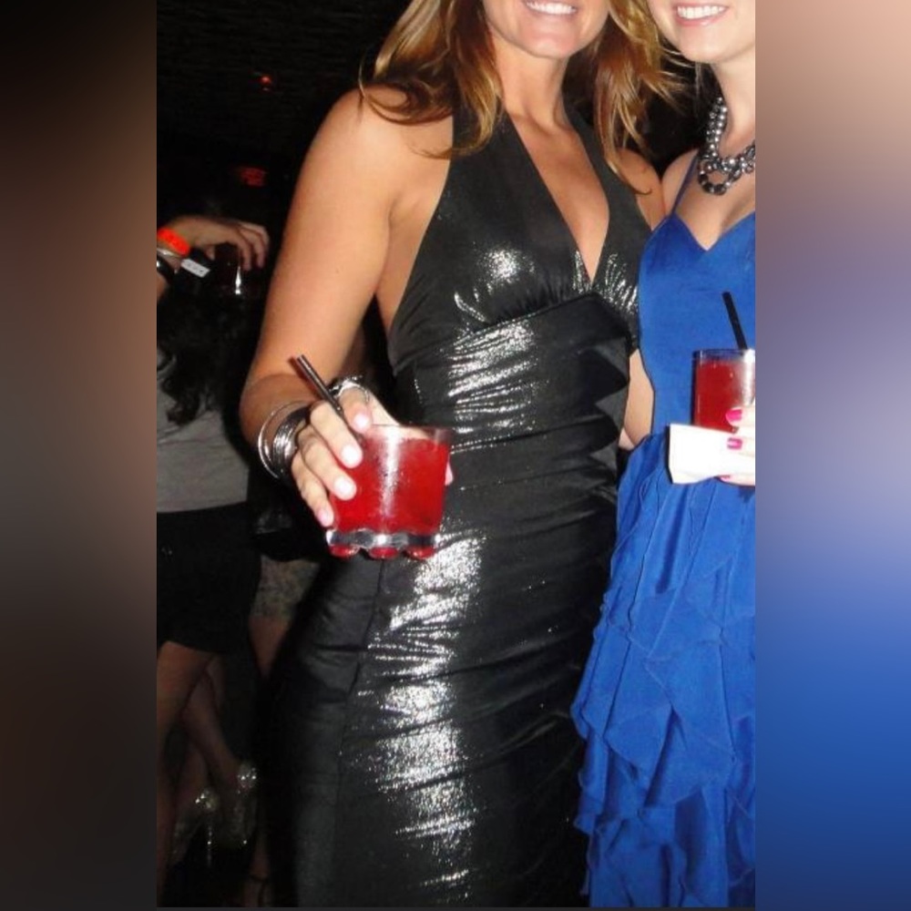 Bebe shimmer dress